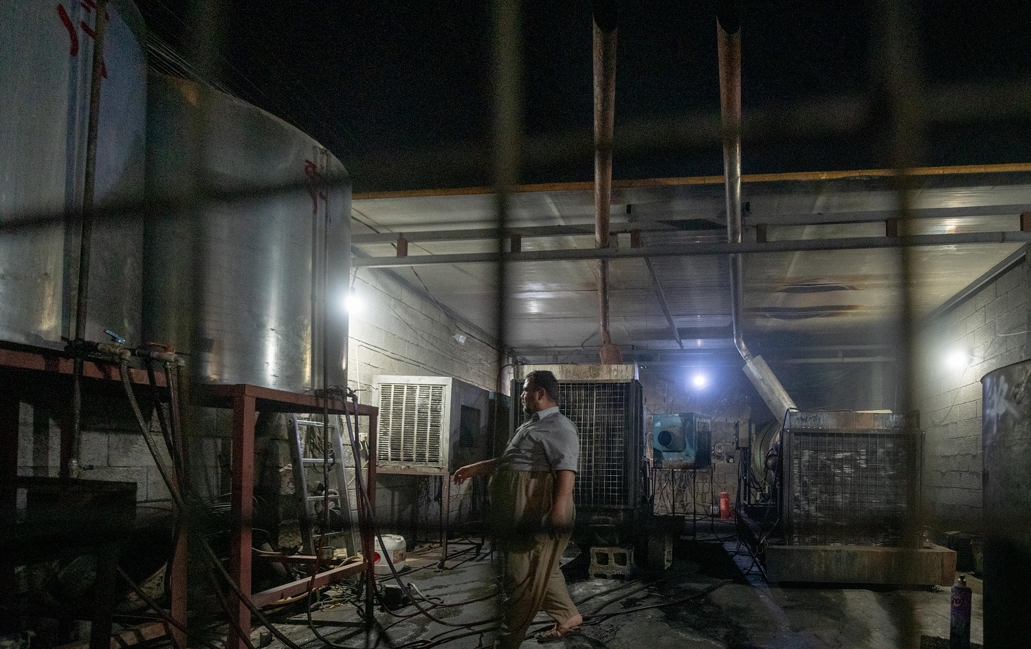 Rasheed is exposed to highly polluted air for several hours a day. Photo: Bilind T. Abdullah / Rudaw